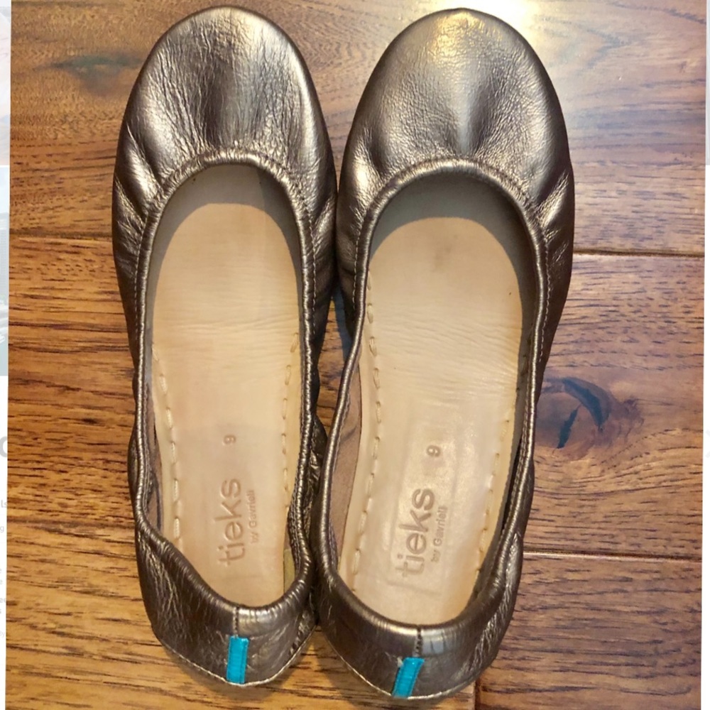 Bronze Tieks, size 9. Excellent condition!